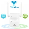 thumbnail image 1 of 5Ghz Wireless WiFi Repeater 750Mbps Router Wifi Booster 2.4G Wifi Long Range Extender 5G Wi-Fi Signal Amplifier Repeater Wifi, 1 of 9