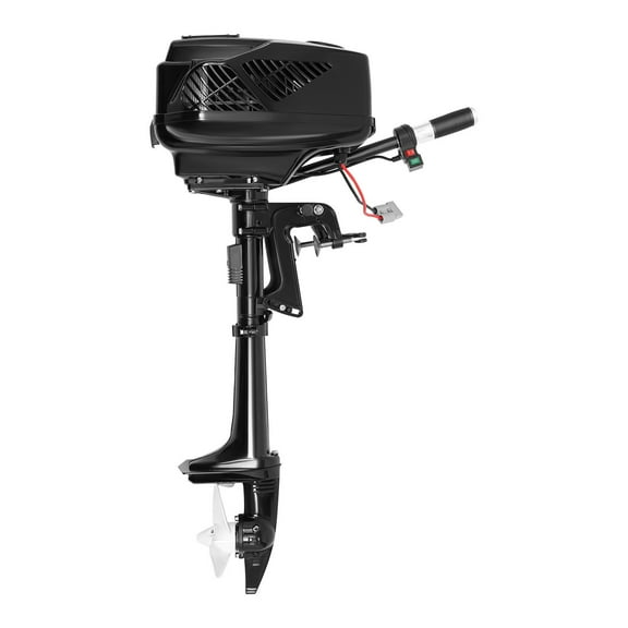 5HP 48V HANGKAI Electric Outboard Trolling Motor Boat Short Shaft Engine 1200W