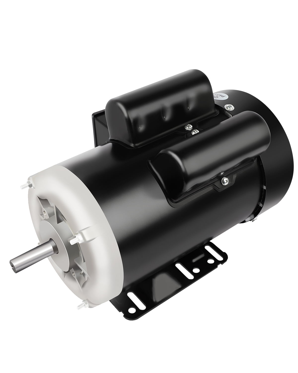5HP Electric Motor 3450 RPM Farm Duty Single Phase Motor 56 Frame 208-230V 5/8" Shaft 60Hz CW/CCW TEFC