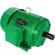 5HP Electric Motor General Purpose Three Phase Motor Super Efficient 1480/1770 RPM,184T Frame 1-1/8“Shaft Diameter CW/CCW Cast Iron Shell 50/60 HZ