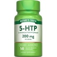 thumbnail image 1 of 5HTP 200mg | 50 Capsules | Supports Healthy Mood | 5 Hydroxytryptophan | by Nature's Truth, 1 of 7
