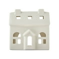 thumbnail image 1 of Ceramic Decorative House Christmas Tabletop Decoration, White, 5", by My Texas House, 1 of 5