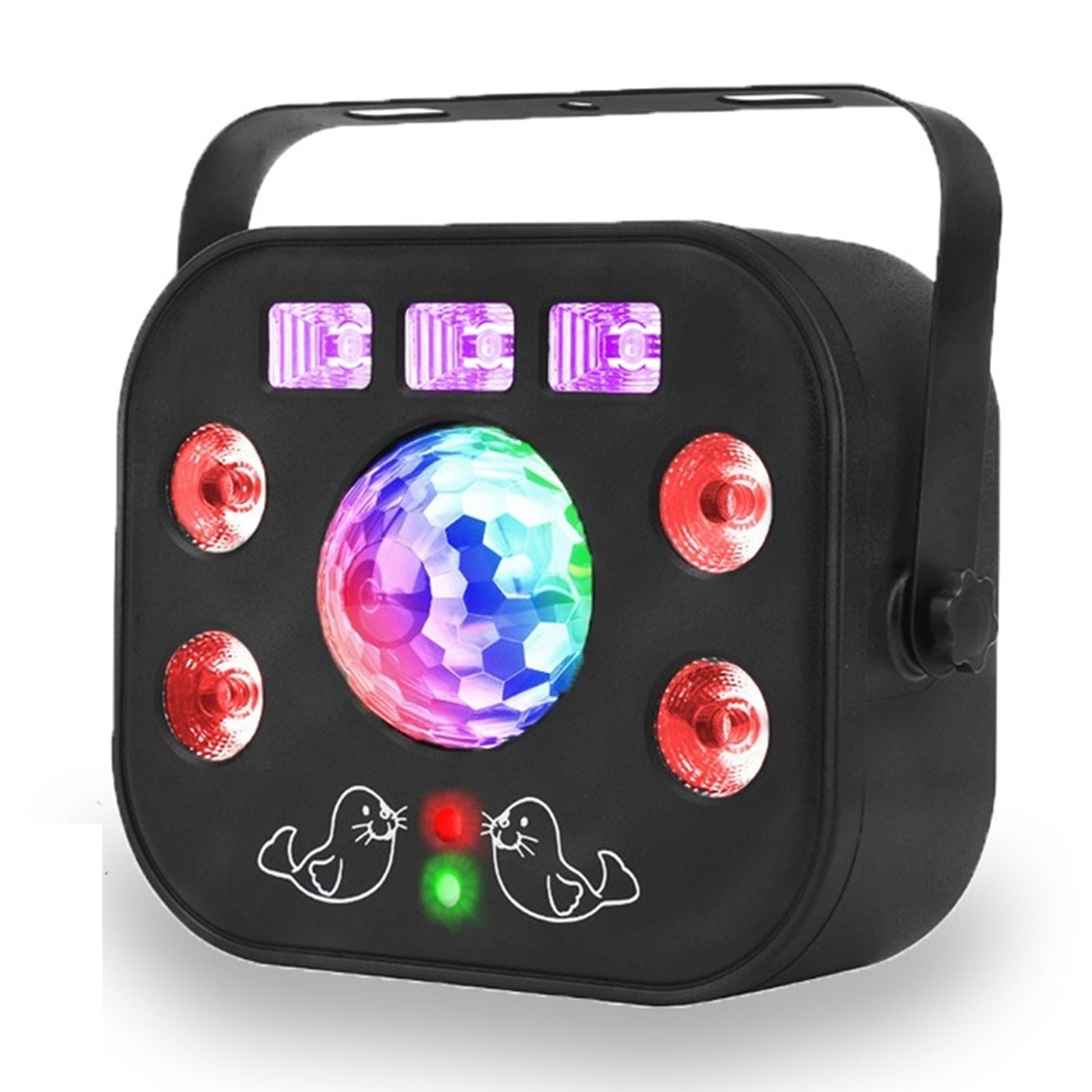 Luci Effetto 5IN1 Per Feste – RGBW, Strobe, UV, Magic Ball, DMX, Per DJ, Discoteche, Matrimoni, Casa