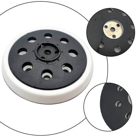 5In Backing Pad Sanding Pad 8 Holes Polishing Disc For Rs032 Sander Accessory Fangkenuo