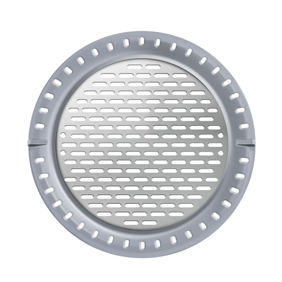 5In Steel Shower Drain Hair Catcher Flat Bathtub Drain Strainer With Silicone Rim Floor Drain Hair Trap Filter For Bathroom(Silver-12X12Cm)