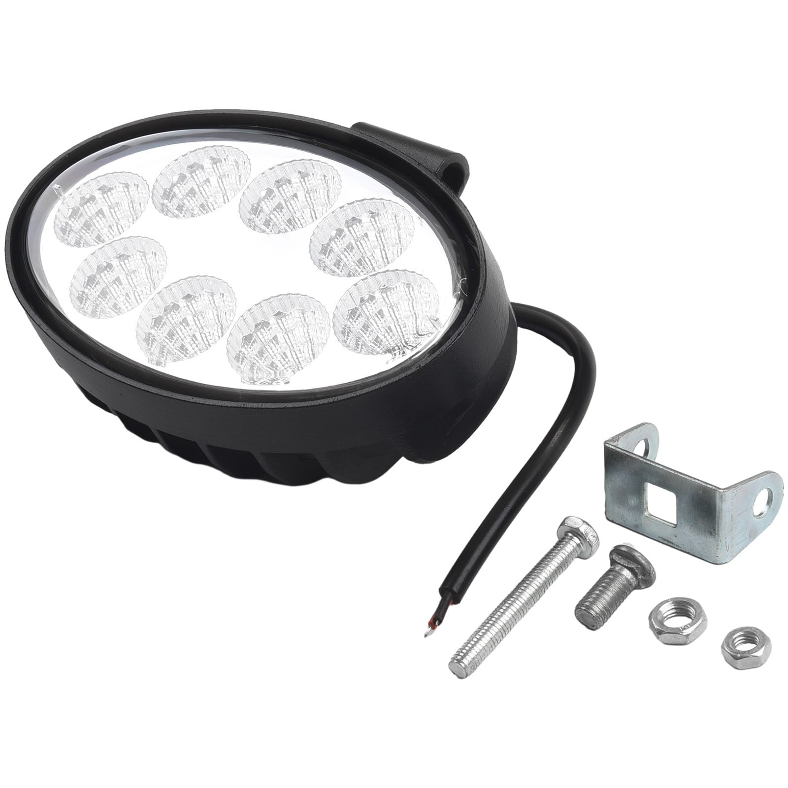 5Inch 24W Oval Led Work Lamp Fog Light Truck Offroad Tractor Flood Beam