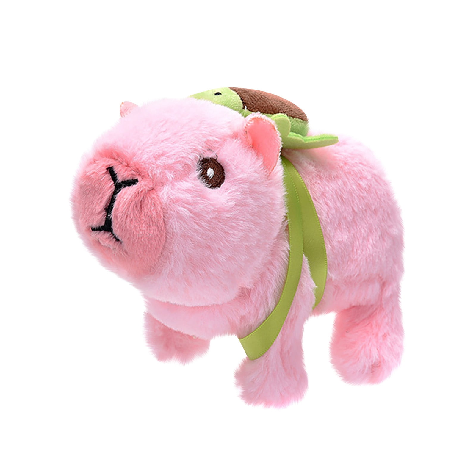 5Inch Cuddly Capybara Electric Plush Toy - Noise & Walking - Stuffed Animals Plush, Gifts for Teens Women & Fans