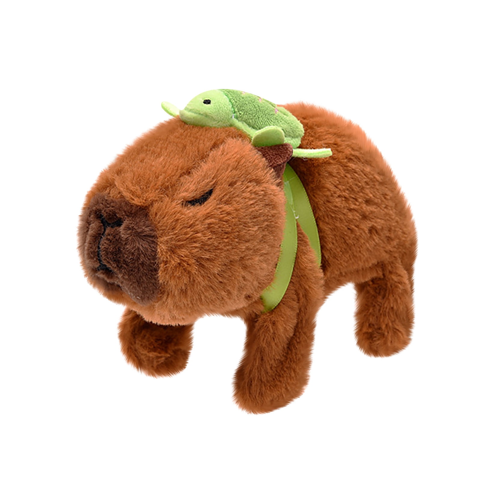 5Inch Cuddly Capybara Electric Plush Toy - Noise & Walking - Stuffed Animals Plush, Gifts for Teens Women & Fans