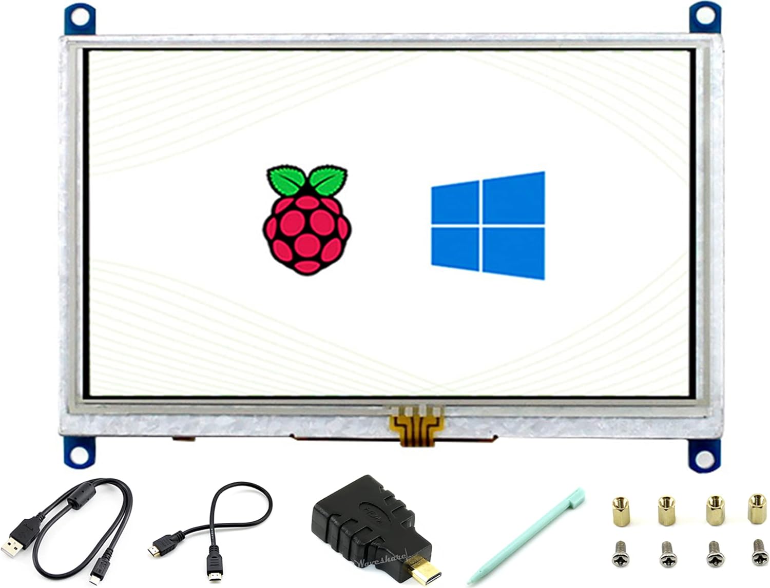 5Inch Hdmi Lcd (B) 5" 800×480 Resistive Touch Screen Lcd Tft Monitor