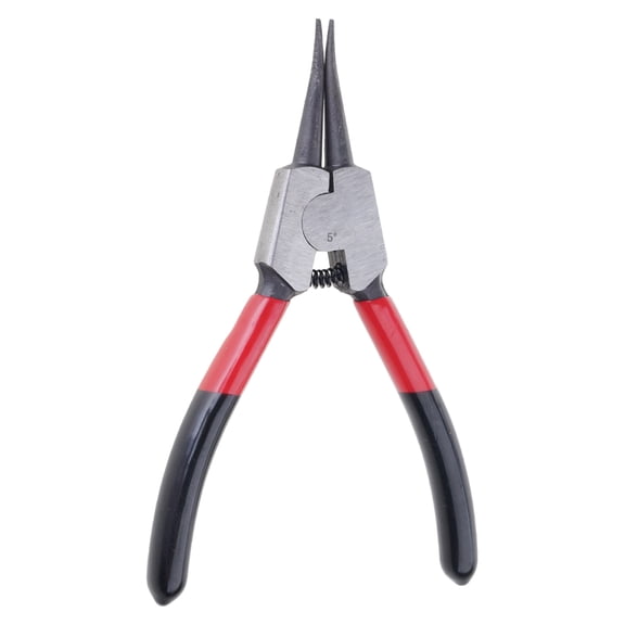 5Inch Internal/External Circlip Pliers Spring Pliers with Ergonomic Handle for Repair and Remove Rings Hoses Gaskets