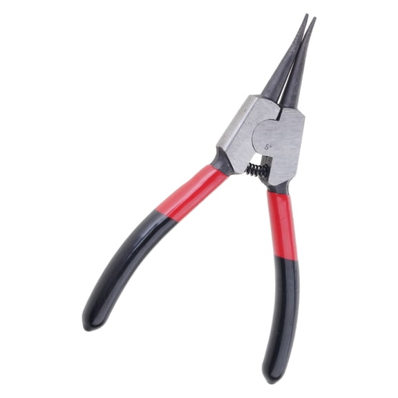 5Inch Internal/External Circlip Pliers Spring Pliers with Ergonomic Handle for Repair and Remove Rings Hoses Gaskets