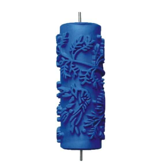 5Inch Rubber Patterned Paint Roller For Smooth Application Of Specialty Paints Metallic And Glitters Finishes