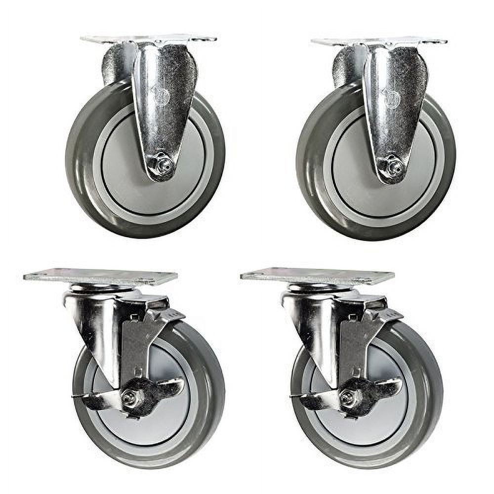 5Inches Casters For 4400, 4500 Series - Heavy Duty Replacement - Non ...