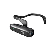 5K Action Camera Head Mounted Camera Wearable Video Camera Camcorder Webcam 30MP IPX5 Waterproof for Vlog Video Recording