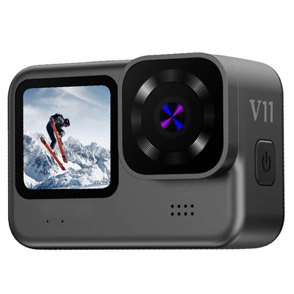 5K Action Camera WiFi 4K 60FPS Dual IPS 2.2 Touch LCD Wide Angle Waterproof 5X Zoom Sport Camera Anti-Shake with Remote