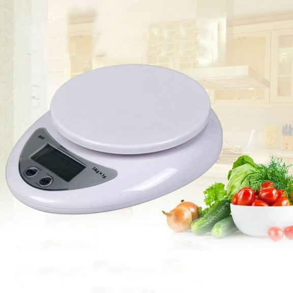 5KG/1G Digital Kitchen Diet Food Cooking Weight Balance Scale 11LBS x 1g Home Kitchen