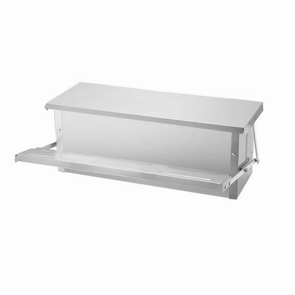 5KG Capacity Automatic Chicken Feeders, Treadle Weatherproof Lid Rat Proof Poultry Feeder for Chickens, Ducks, Turkeys