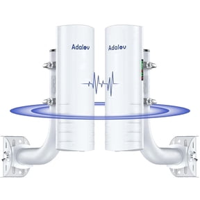 5KM 5.8G 1Gbps WIFI Bridge Wireless Access Point for Network Extend, Point to Point Outdoor CPE with 14DBi high gain Antenna