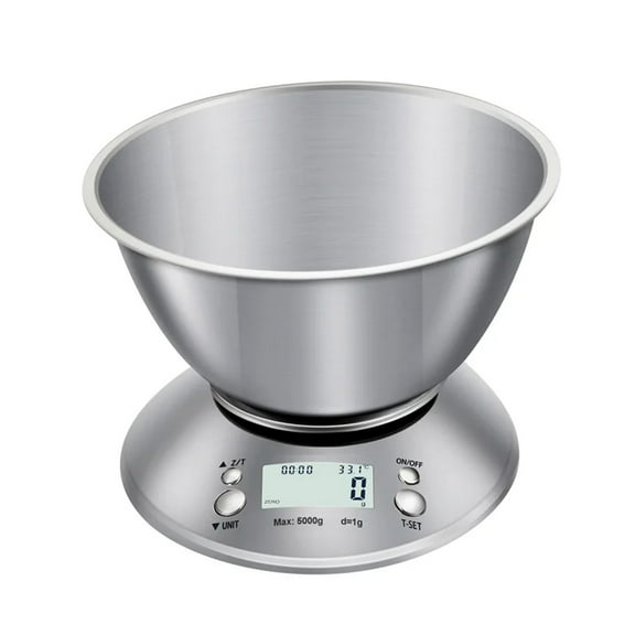 5Kg/1g 3kg/0.1g Kitchen Scale with removable tray SS Food cooking fruit Electronic digital Balance Measuring LCD Weighing tools ,Multi-Functional Use
