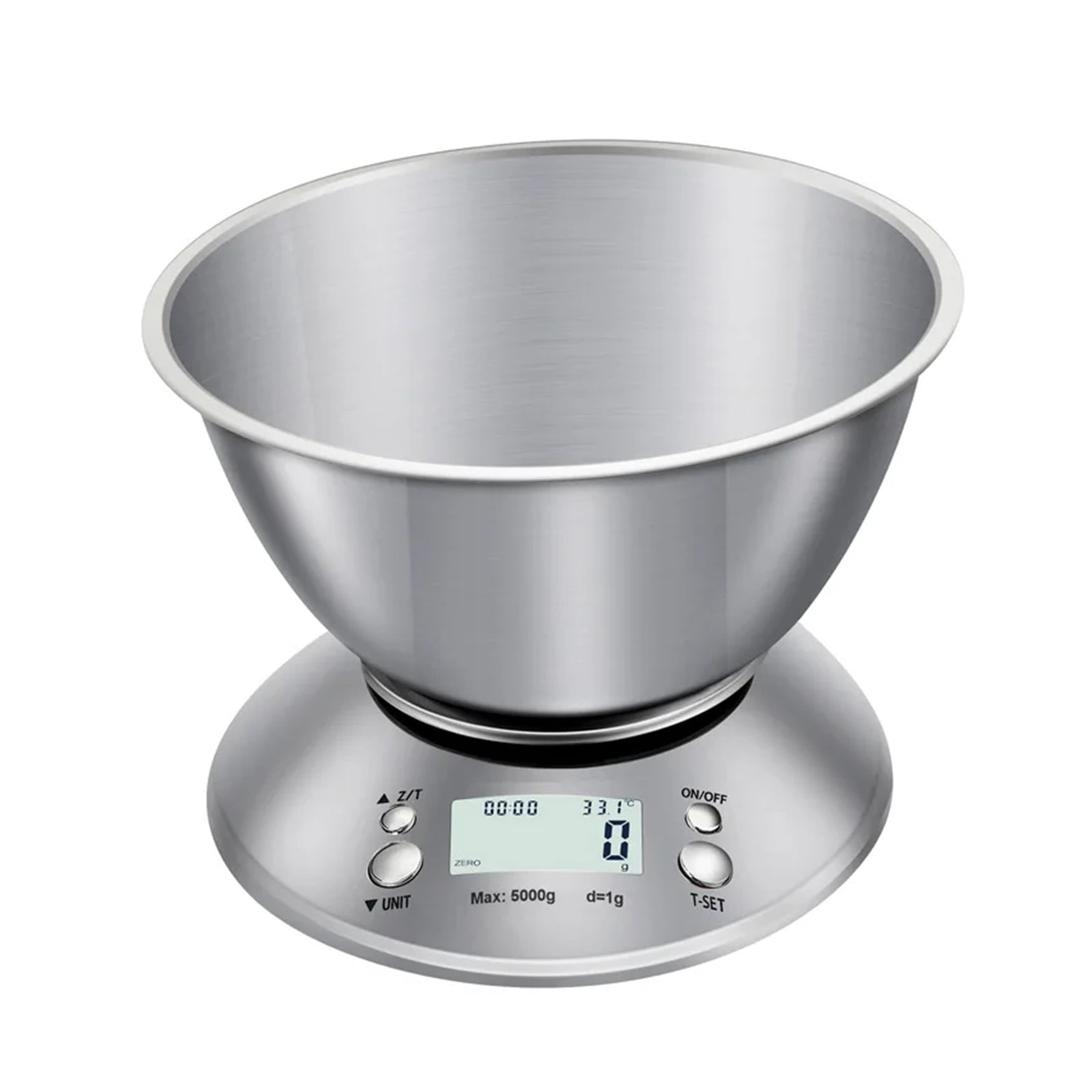5Kg/1g 3kg/0.1g Kitchen Scale with removable tray SS Food cooking fruit Electronic digital Balance Measuring LCD Weighing tools