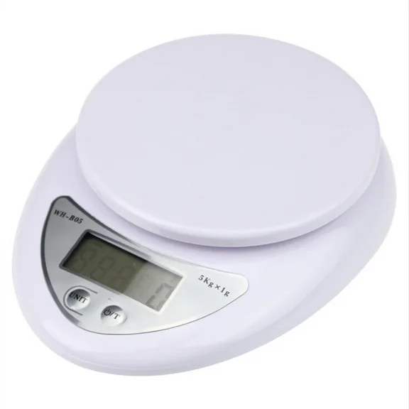 5Kg X 1G Digital Kitchen Scale Diet Food Compact Kitchen Scale 10Lb X 0.04Oz New