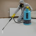 thumbnail image 1 of 5L/1.32gal Battery Powered Sprayer W/ 2 Atomizing Nozzles for Garden Weed Plant, 1 of 11
