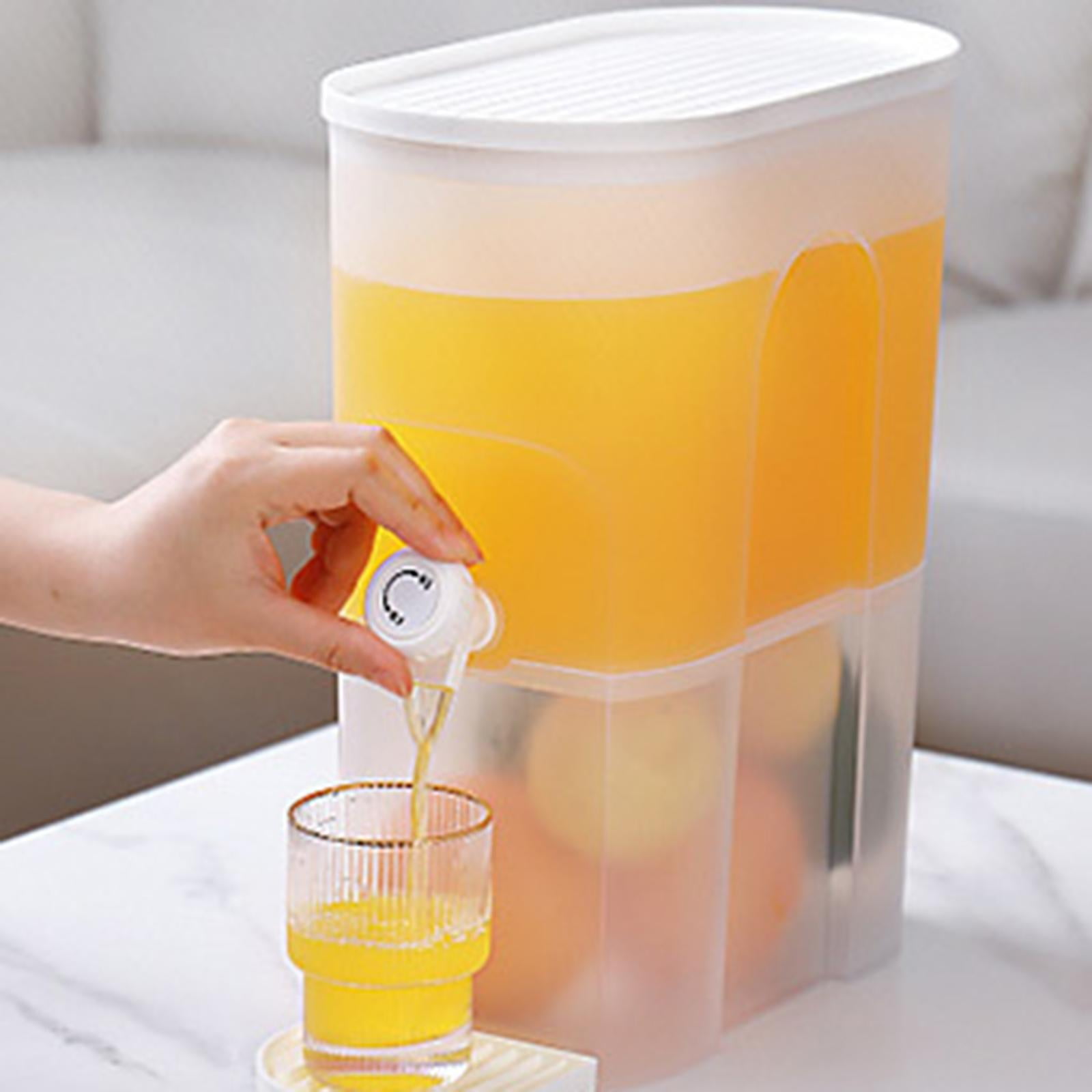 5L Cold Water Jug with Mix Drinks Water Jug Lemon Drinker Water Jug for