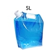 thumbnail image 1 of 5L Collapsible Water Container Bag BPA Free Jug For BBQ Sports Camping Emergency, 1 of 9