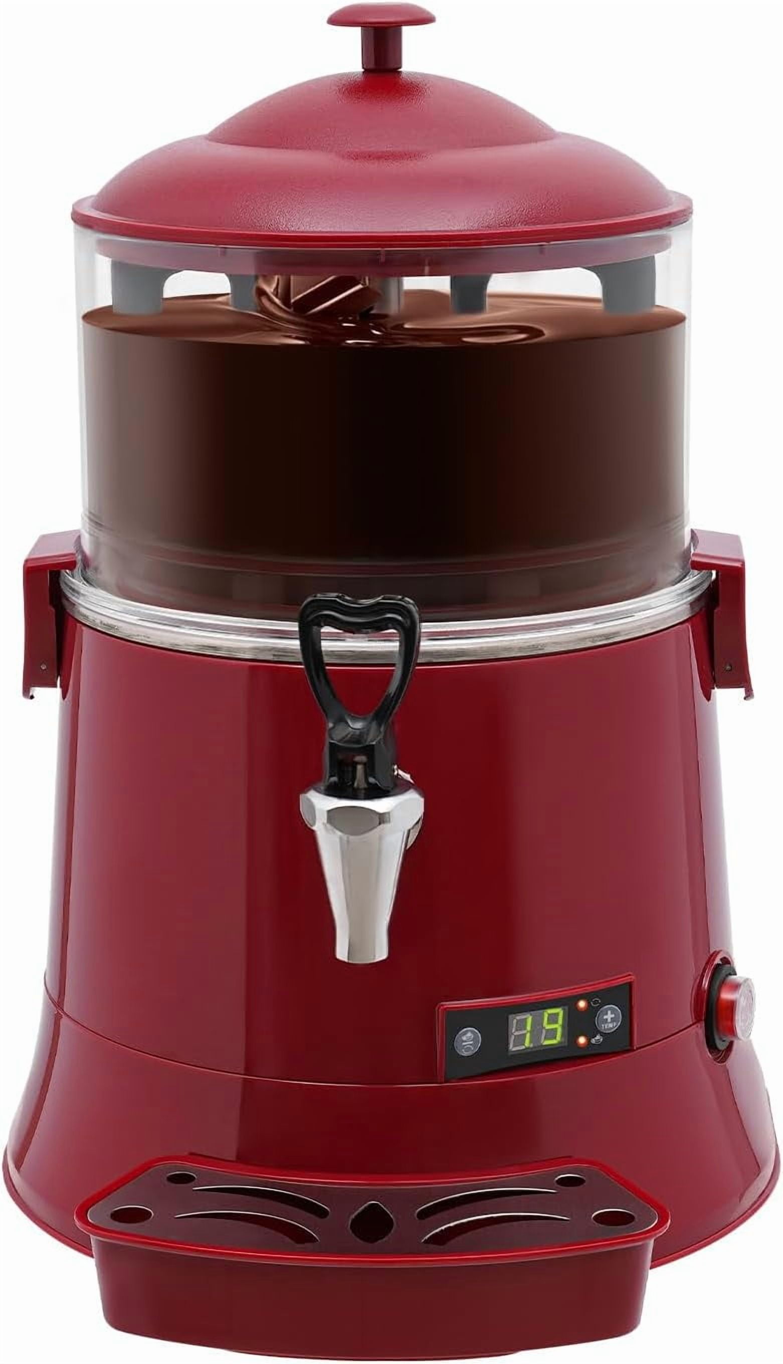 5L Commercial Hot Chocolate Machine 400w Drinking Hot Chocolate ...