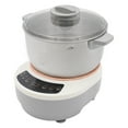 thumbnail image 1 of 5L Corded Electric Dough Maker with Ferment Function Dough Mixer Machine Kneading Silver, 1 of 13