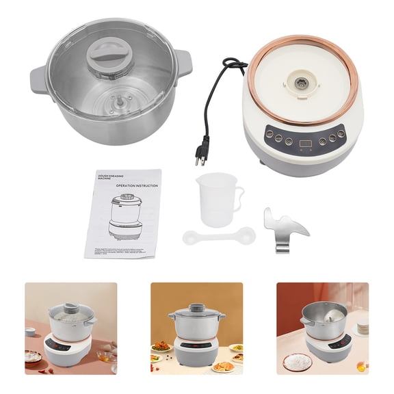 5L Electric Dough Maker Dough Mixer Machine Flour Kneading Machine 169.09Oz for Domestic&Commercial Use