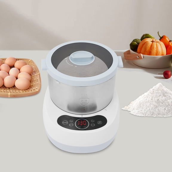 5L Electric Dough Mixer 304 Stainless Steel Dough Maker with Ferment Function