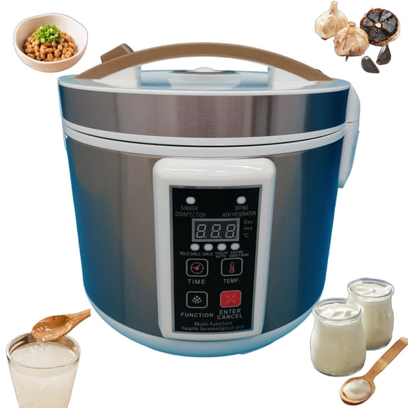 5L Multi Functional Health Fermentation Pot Automatic Black Garlic Fermenter for Yogurt Natto Sweet Rice Wine