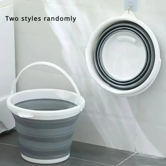 5L Portable Folding Water Bucket,car Outdoor Fishing Bucket,travel and Household Multi-purpose expandable Bucket Car Wash Bucket
