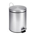 thumbnail image 1 of 5L Round Stainless Steel Step Can, 1 of 1