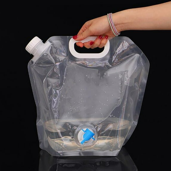5L Water Bag Car Water Storage Bag Bucket Emergency Folding Water