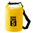 thumbnail image 1 of 5L Yellow 500D Tarpaulin Heavey-Duty PVC Water Proof Dry Bag Sack for Kayaking / Boating / Canoeing / Fishing / Rafting / Swimming / Camping / Snowboarding, 1 of 5