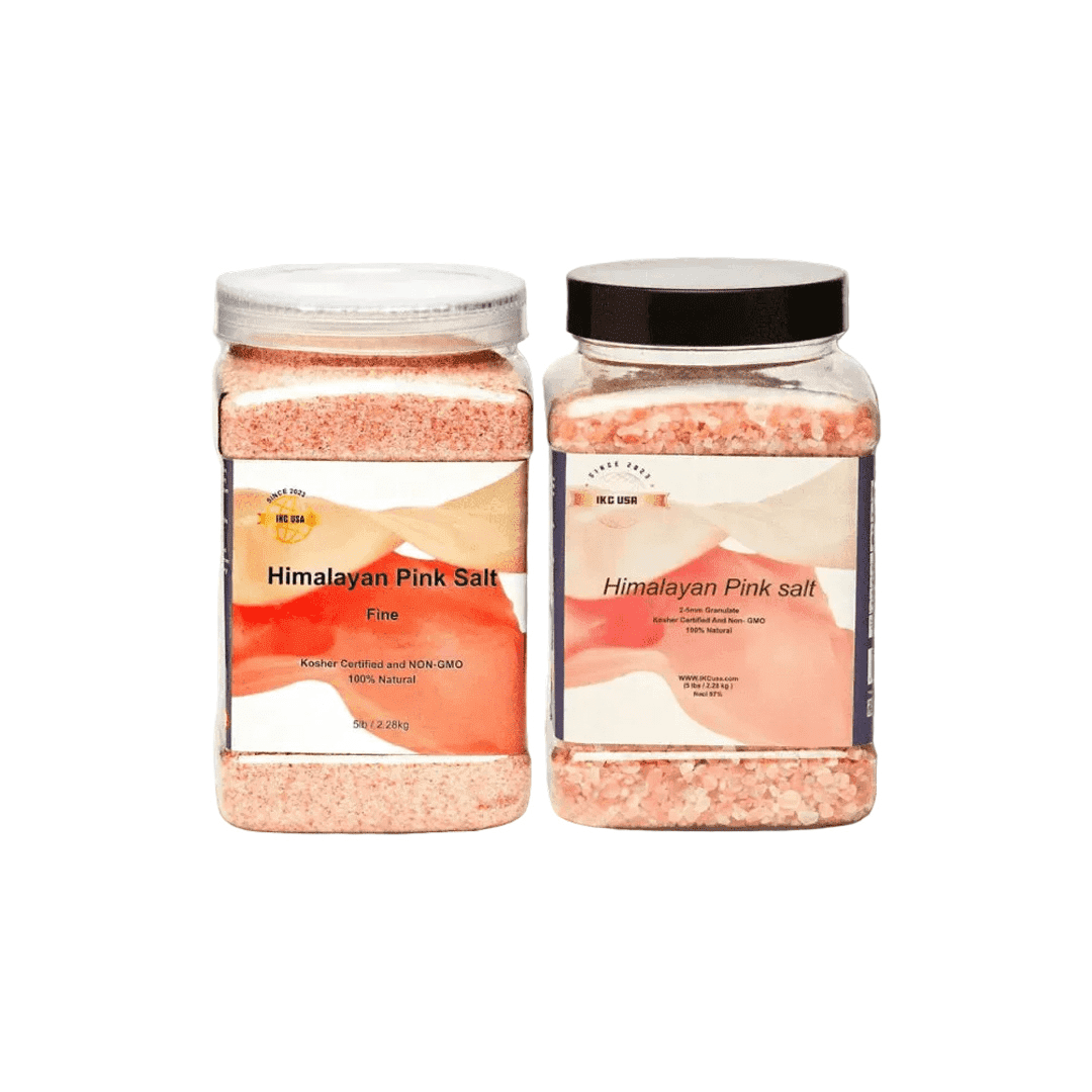 5LB Coarse and Fine Pink Himalayan Salt Bundle