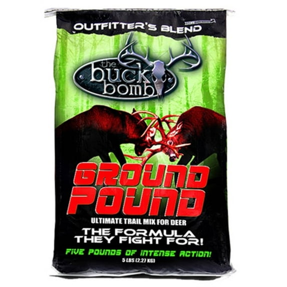Buck Bomb™ MM-BB-GP-05 Ground Pound Deer Attractant, 5 Lbs