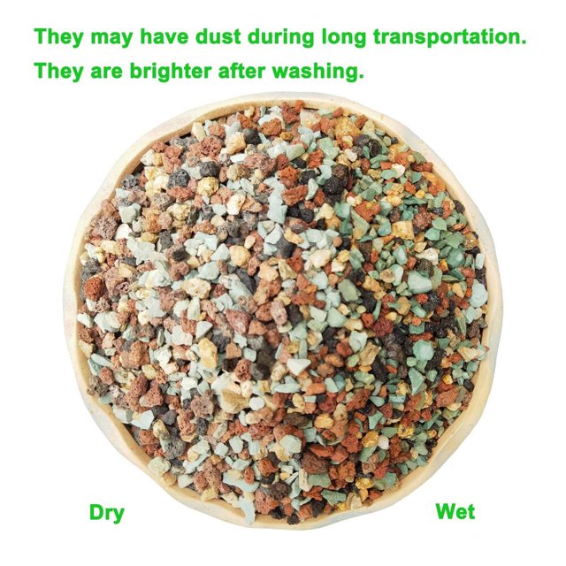 5Lb Bonsai Succulent and Cactus Soil Gritty Mix Rocks Gravel for