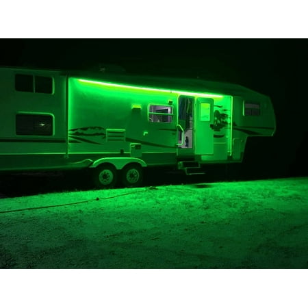 5M 16.4ft LED Lights for RV Awning DIY LED Kit LED Awning Lights for RV & Campers Green/Blue/Red/White