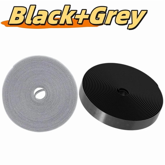 5M Cable Manager Data Cable Storage Artifact Velcro Reusable Cable Tie Nylon Free Cut Desk Wire Organizer Cable Binding Tape