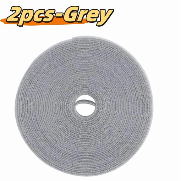 5M Cable Manager Data Cable Storage Artifact Velcro Reusable Cable Tie Nylon Free Cut Desk Wire Organizer Cable Binding Tape