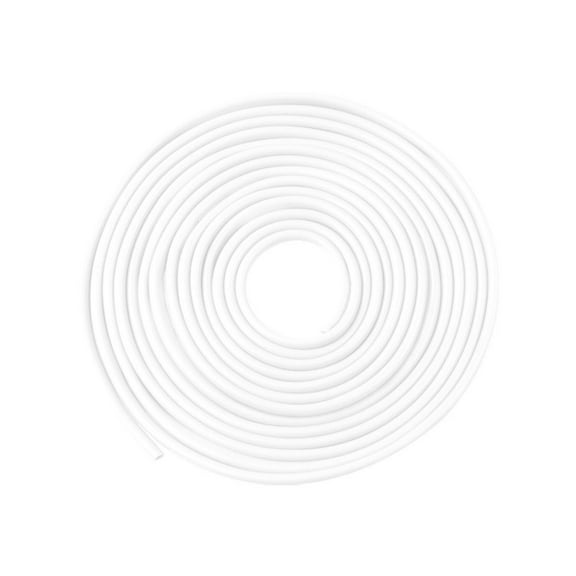 5M Car Door Edge Guard Molding Trim U Type 16ft Rubber Seal Protector Anti Scratch Decorative Strip Car Styling