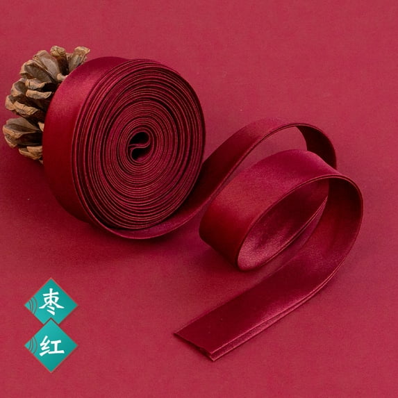 5M Edge Satin Sewing Ribbon Bias Piping Cord Rope for DIY Patchwork ...