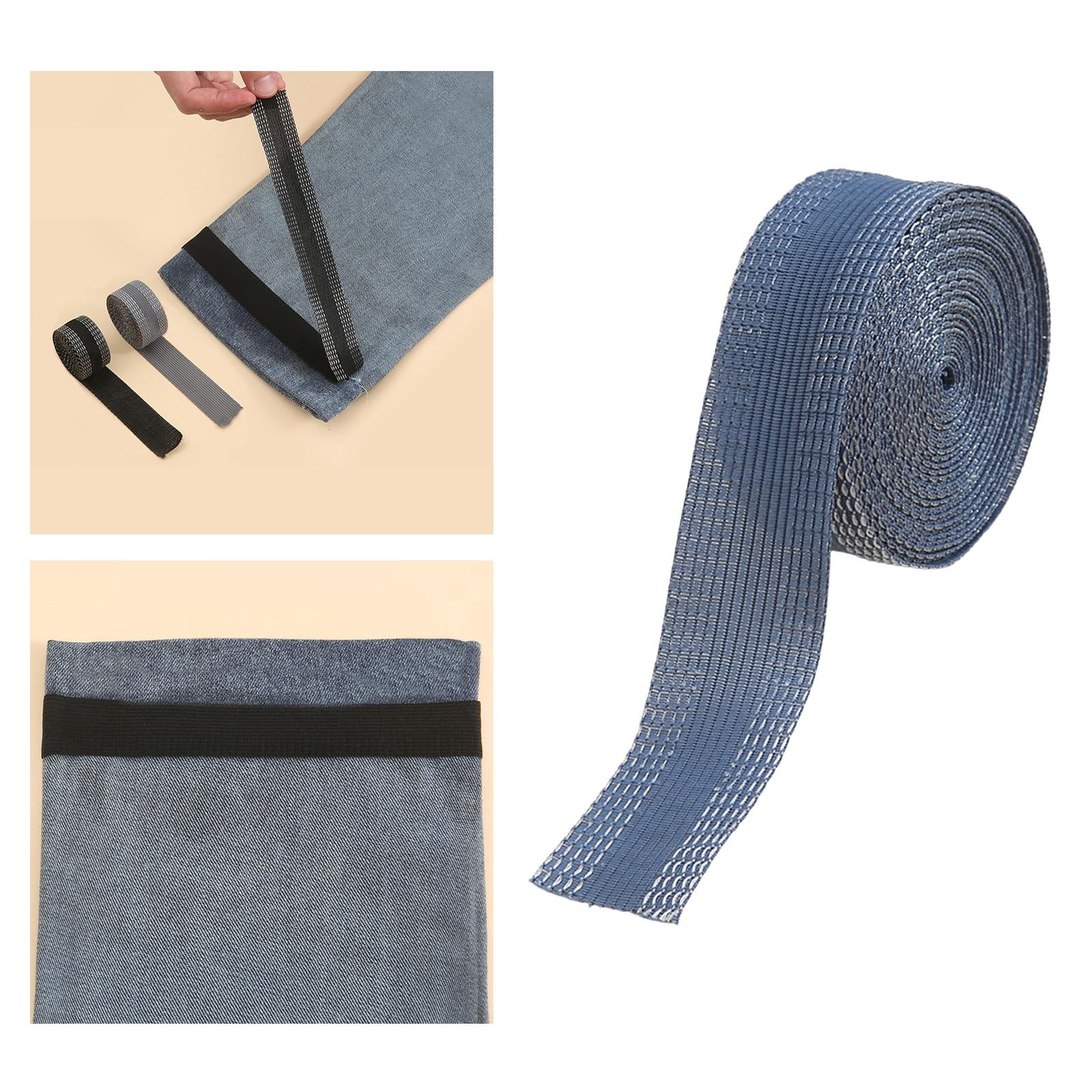 50 Yards Hem Adhesive Tape 5 Color Hem Tapes Iron-On Hem Clothing Tape  Fabric Fusing Tape Pants Shortening Tape for Clothes Suit Jean Trouser  Skirt 24mm/1inch Wide 