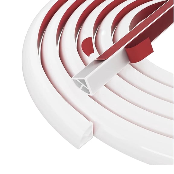 Silicone Flexible Quarter Round Molding 5M For Window Sealing And Corner Decoration