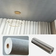 thumbnail image 1 of 5M Flexible Wall Panels Roll,Ceiling Paper for Drop/Bathroom/Basement,Self Adhesive Waterproof ecorative Drop Ceiling Covering Panels,Easy Peel and Stick Wallpaper for Studios,Office, Home,Theater, 1 of 6