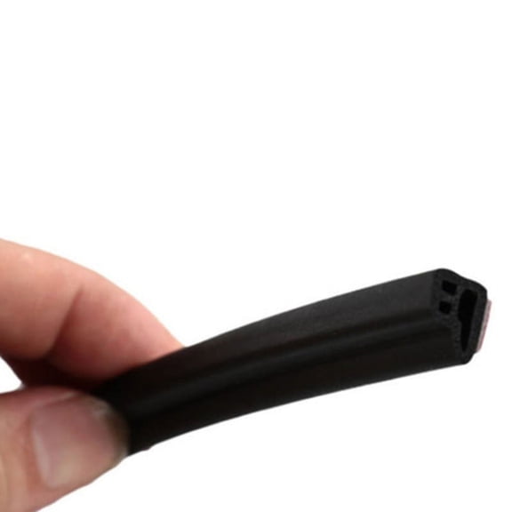 5M L-Shape Car Door Hood Trunk Trim Edge Moulding Rubber Weatherstrip Seal Strip