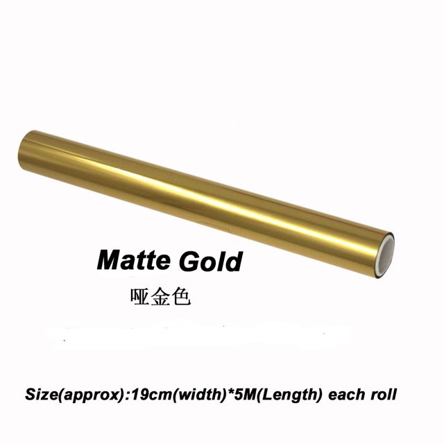 5M(Length)X19CM(Width) Laser Toner Reactive Foil Roll,Use Laminator